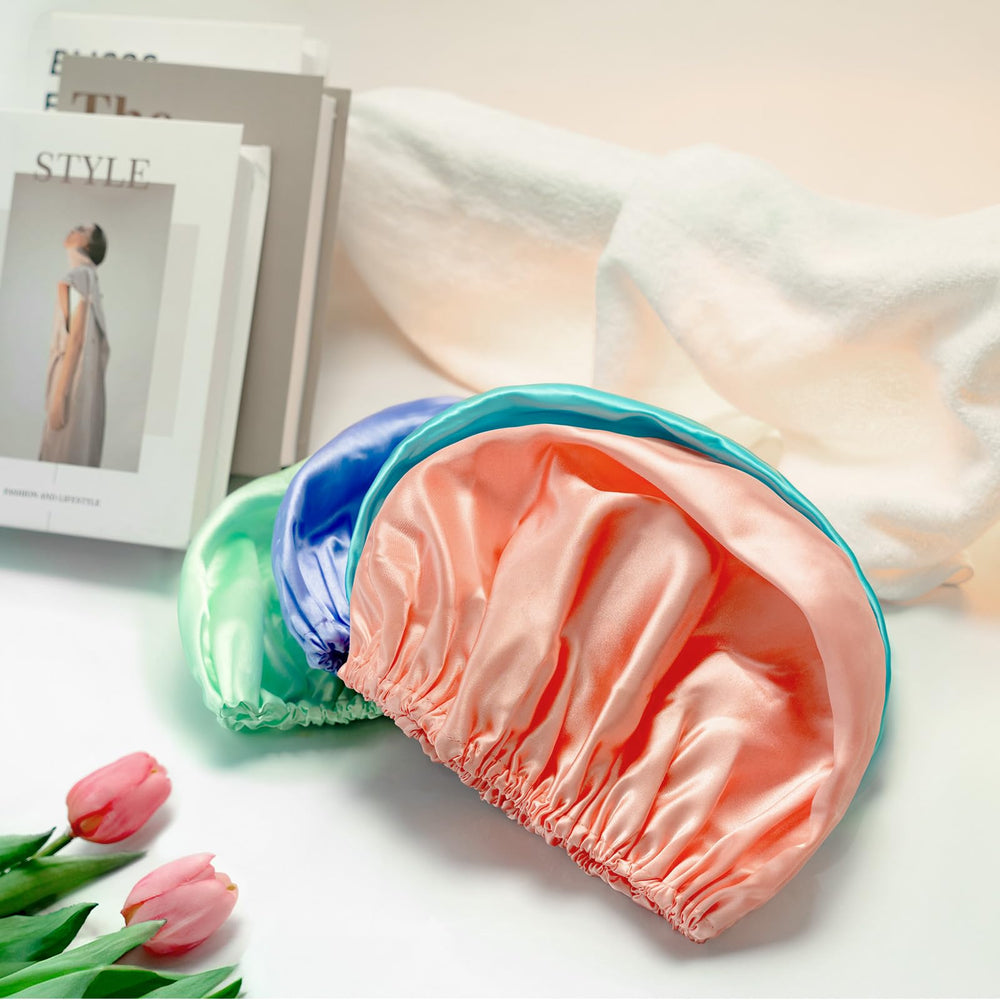 AmazerBath large size cap fits most adults for roomy daily use.