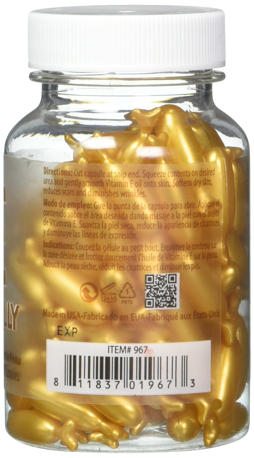 Amazing Shine Royal Jelly oil capsule application on skin for moisturized feel