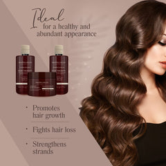 AMAZÓNICA BELEZA Hair Therapy Kit packaging with 300ml bottles.