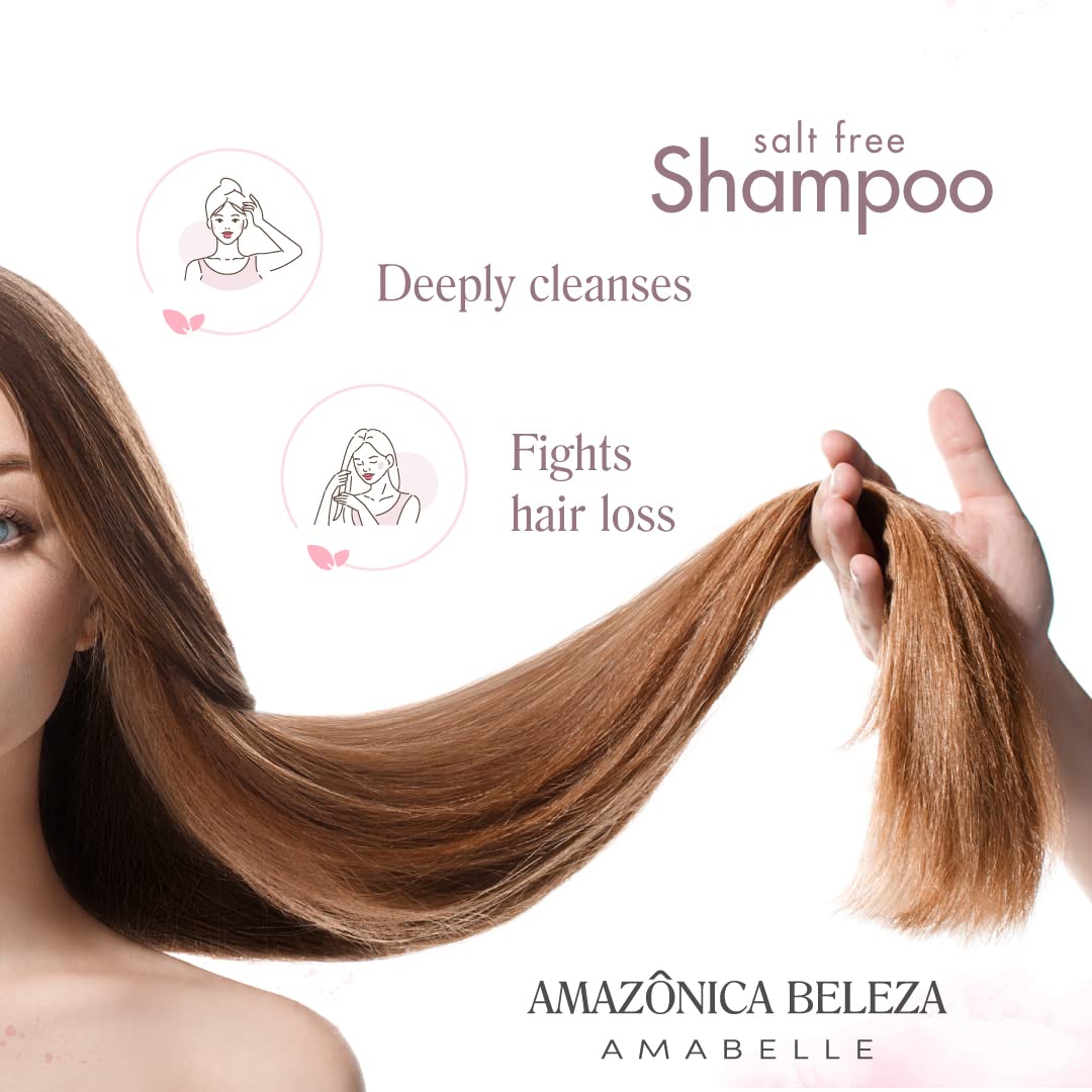 AMAZÓNICA BELEZA AMABELLE Oil-control scene with refreshed scalp.