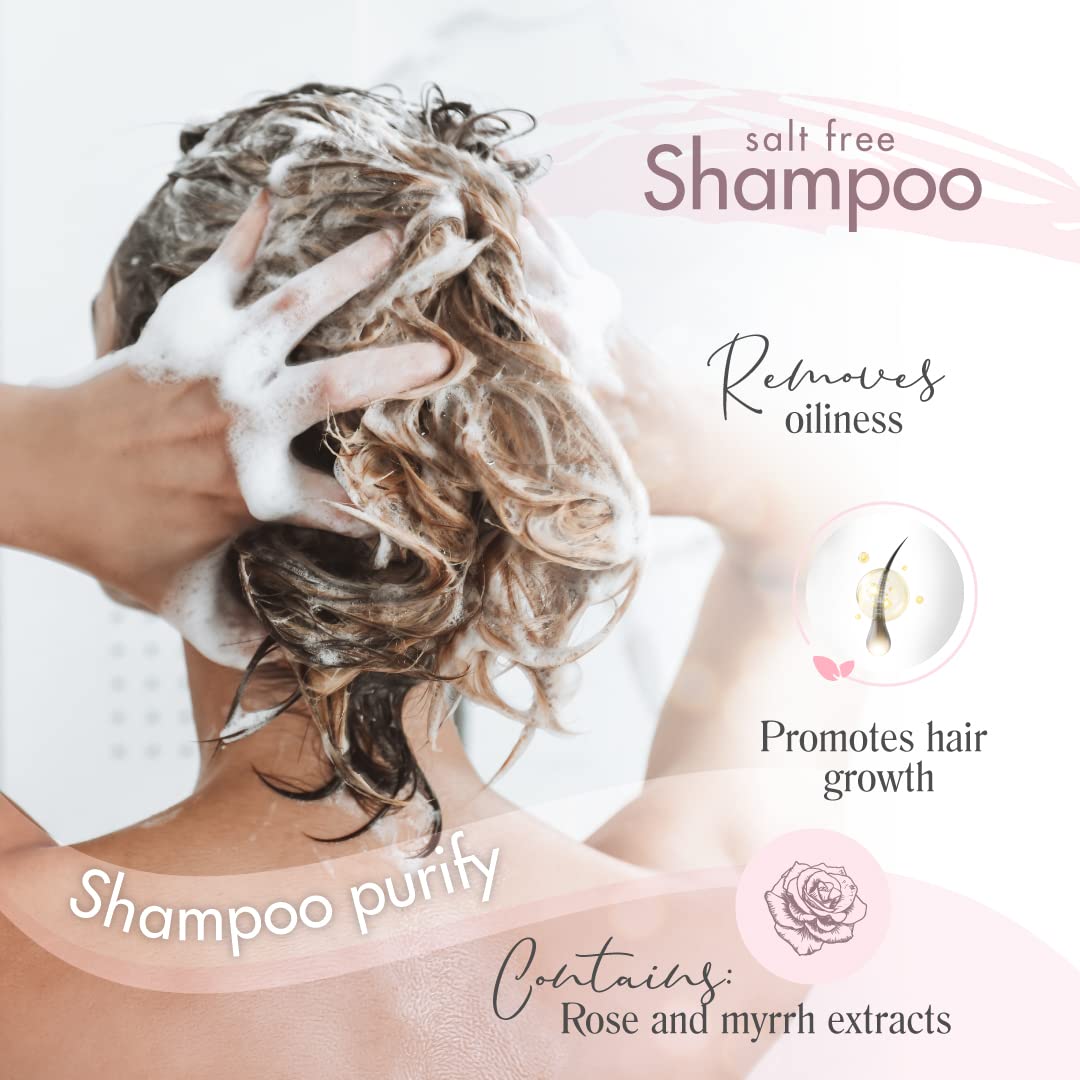 AMAZÓNICA BELEZA AMABELLE Purify Conditioner closeup highlighting conditioning ease.