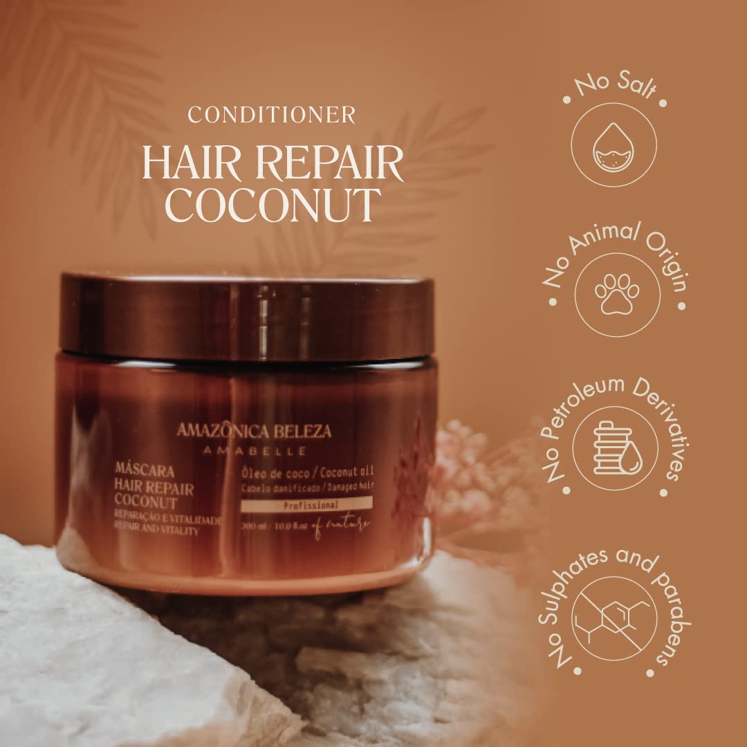 AMAZÓNICA BELEZA AMABELLE hair after washing looks soft and manageable