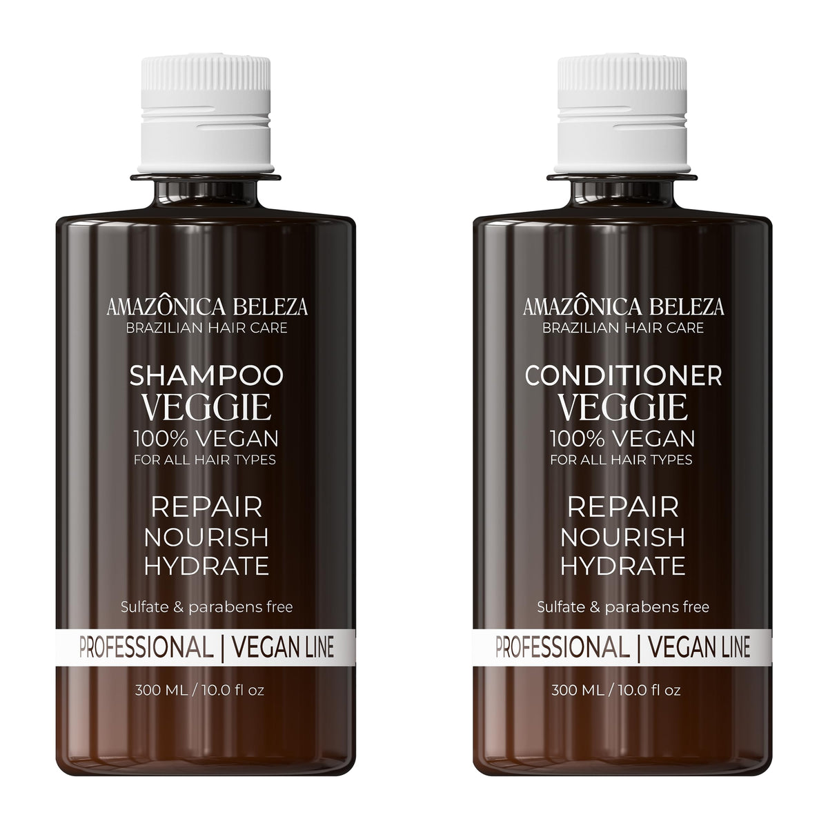 AMAZONICA BELEZA AMABELLE vegan shampoo bottle for clean balanced hair.