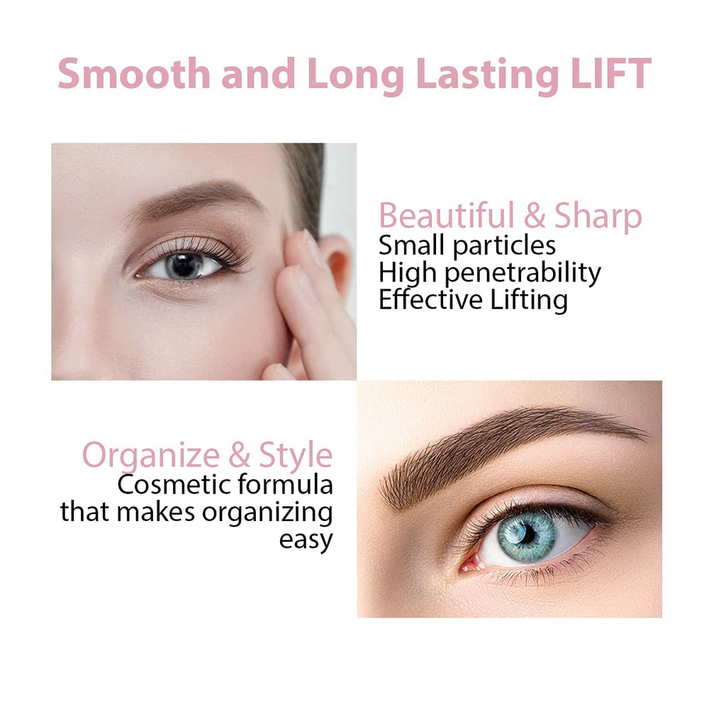 Amber Lash Curlerful in-use Step 1 application on lashes