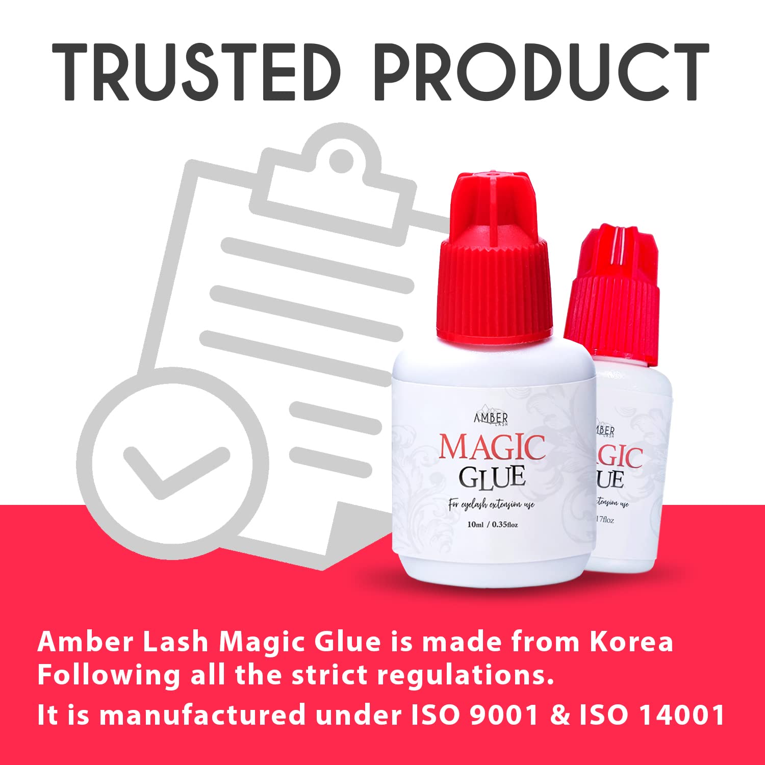 Amber Lash Magic Glue performs best at 75-80°F to maximize attachment quality.