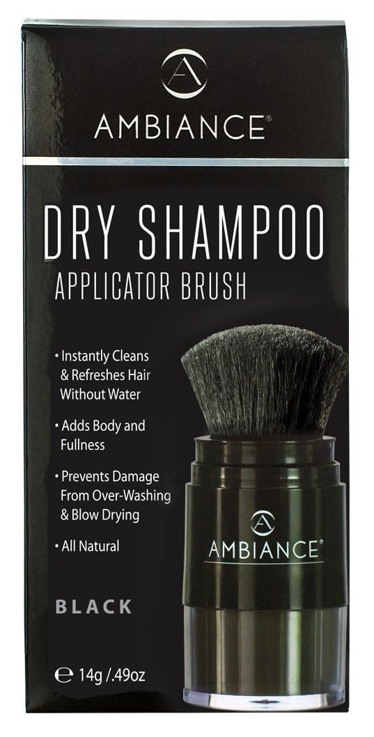 Ambiance no-residue dry shampoo leaves hair clean without white buildup