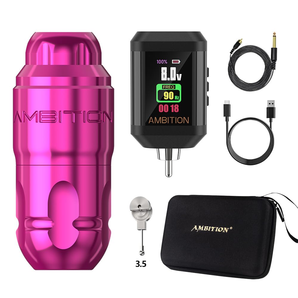 Ambition Korall power supply display with LED indicators and adjustable voltage for consistent performance