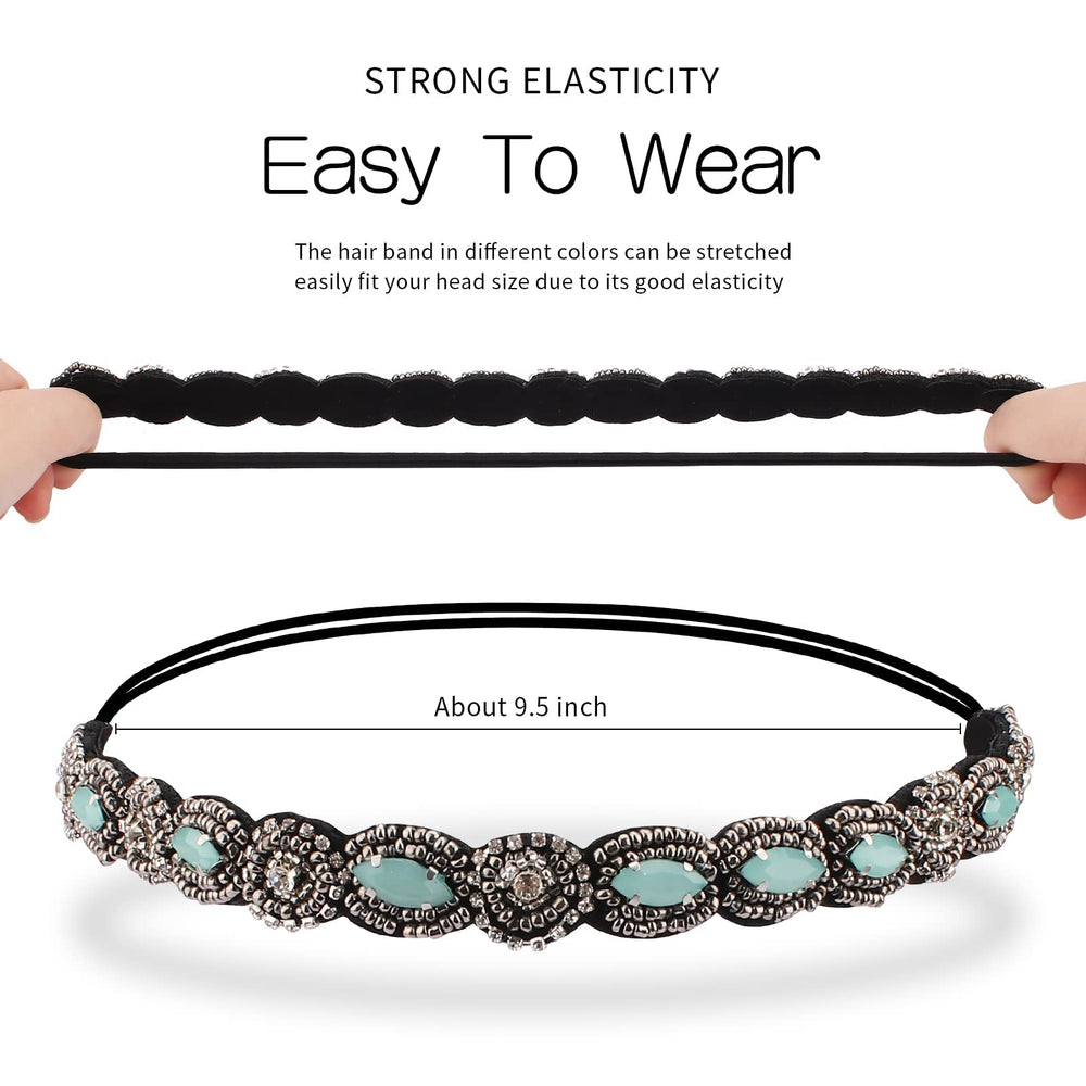 AMCAMI handmade headbands offer multiple colors for stylish coordination.