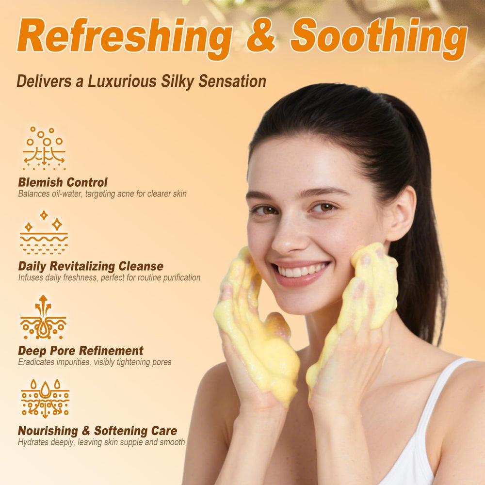 Amdele Turmeric Cleansing Oil bottle ideal for hydration and nourishment
