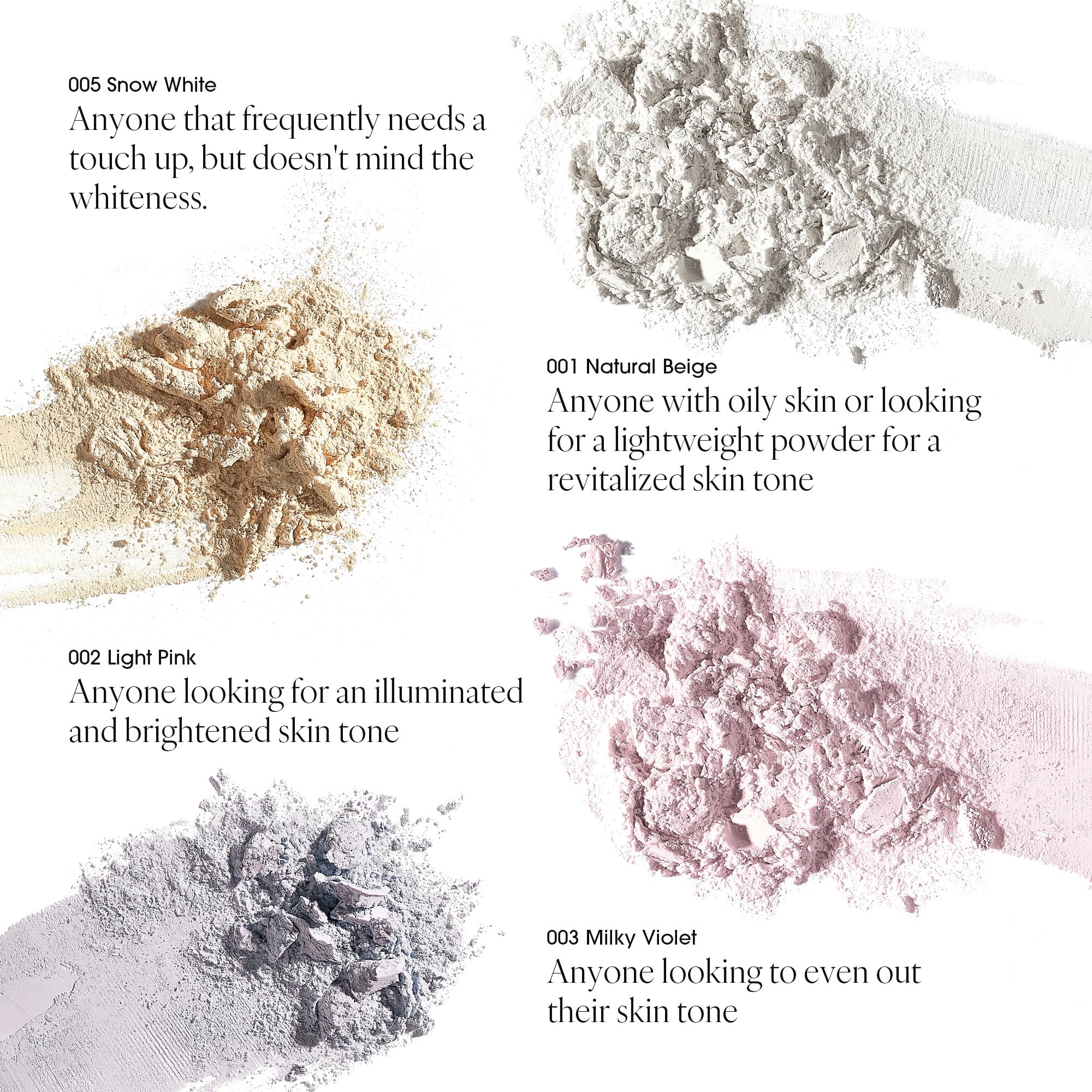 AmeliSeoul Snow White translucent finish for photo-ready touch-ups.