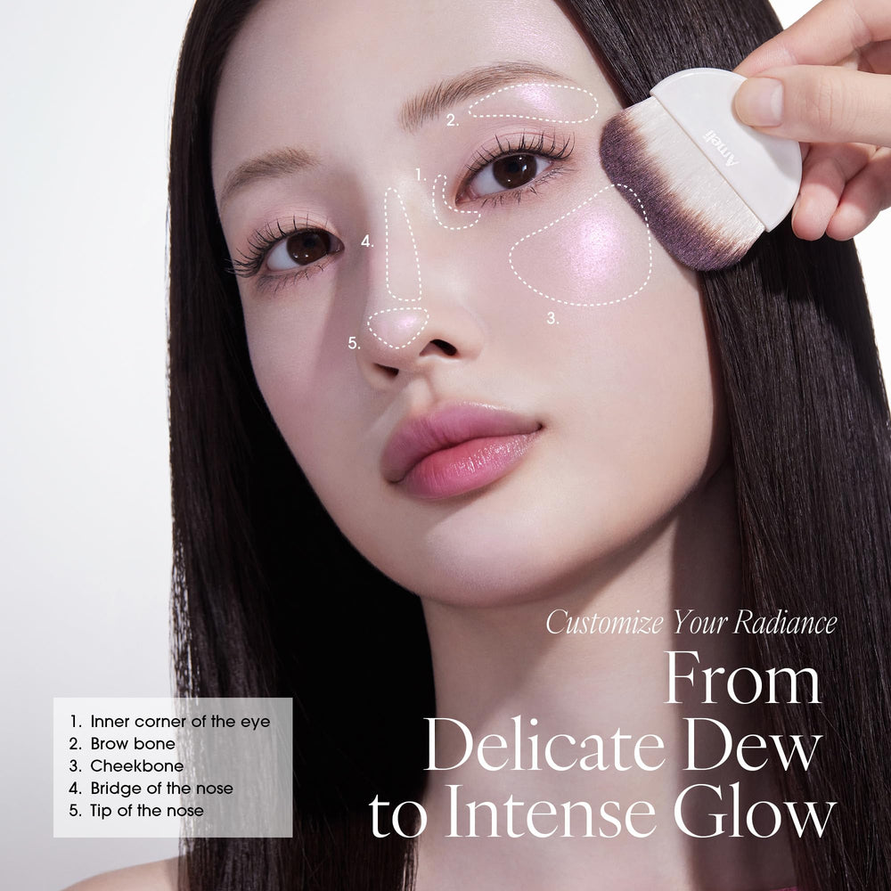 AmeliSeoul Neonlighter 431 Opaline Pink lavender-infused shifts to opal blue under light.