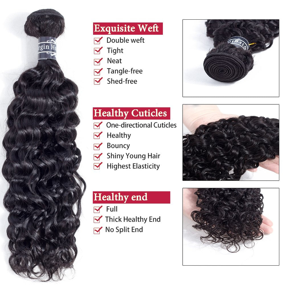 Amella Hair 18-inch bundle provides full, dramatic curl flow.