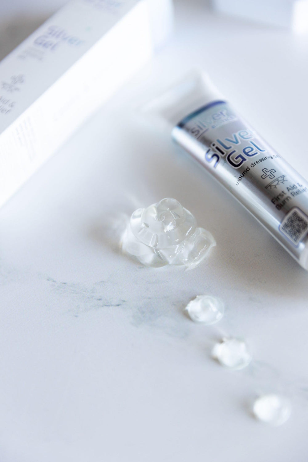 American Biotech Labs Silver Biotics creates a protective layer on skin to support healing.