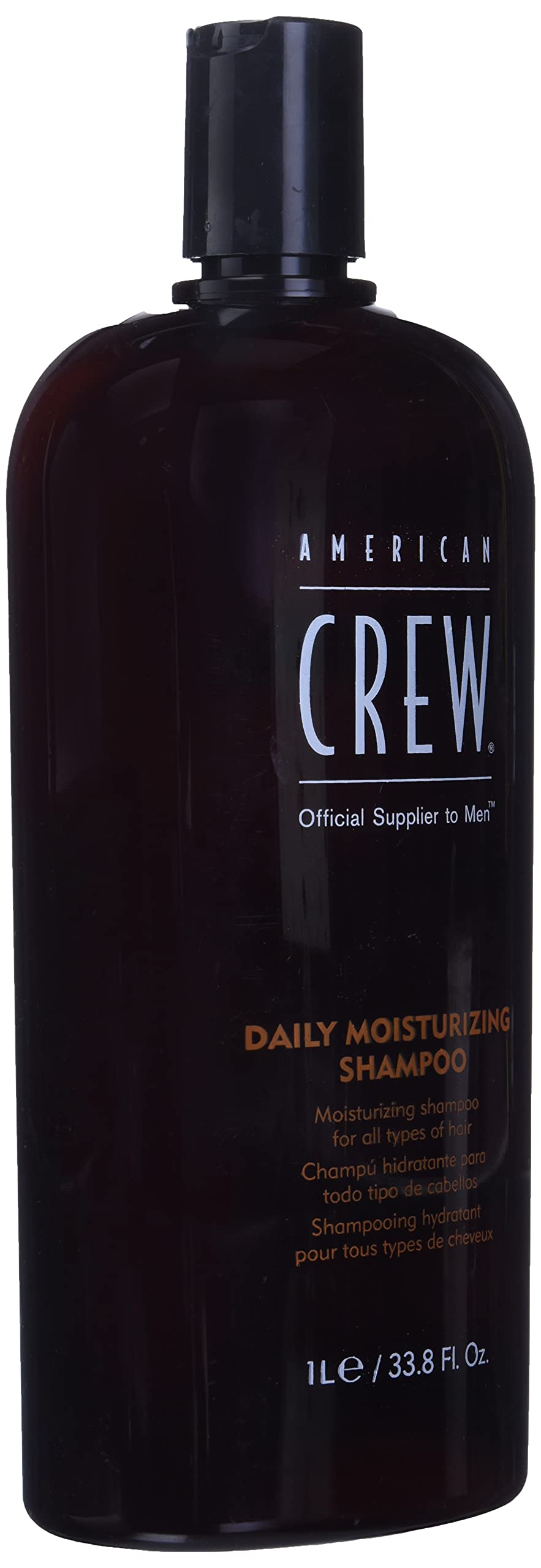 American Crew Daily Moisturizing Shampoo creamy lather when applied to hair.