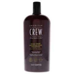 American Crew Daily Moisturizing Shampoo pump top illustrating convenient dispensing.