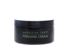 Rear view of American Crew Forming Cream pack highlighting convenient packaging.