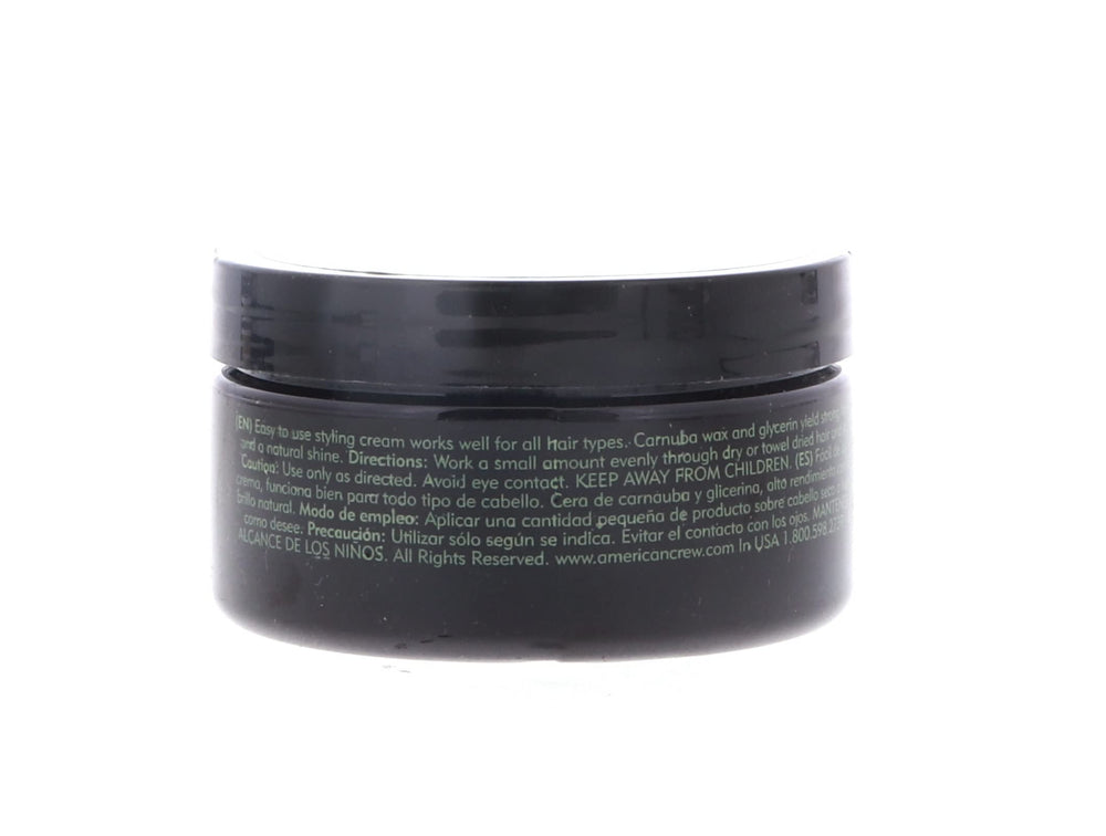 Close-up of American Crew Forming Cream tubes for quick daily styling.
