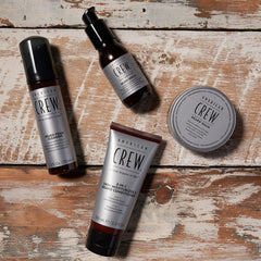 Skin and beard care synergy highlighted by the 2-in-1 moisturizer.