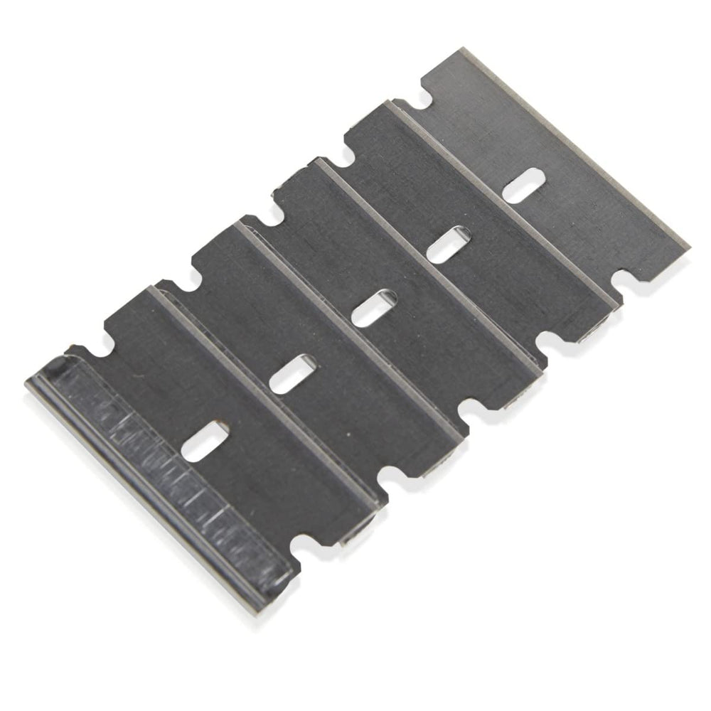 American Line universal single-edge blade fits standard scrapers and box cutters.