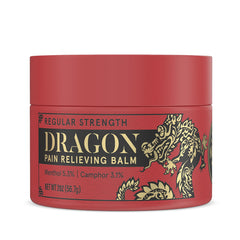 Americanna Dragon Balm cap close-up, secure lid for travel.