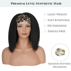 Aminow headband with ice silk band showing comfortable, secure fit
