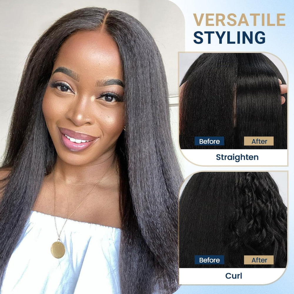 Aminow Kinky Straight for Black women fashion versatility
