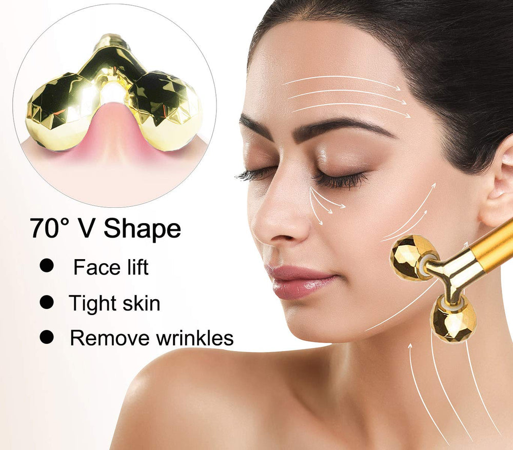 Amirce Two shapes massager side-by-side for versatility.