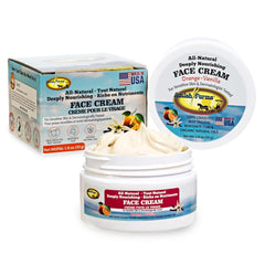 Amish Farms Tallow Face Cream packaging highlights natural ingredients for everyday skincare