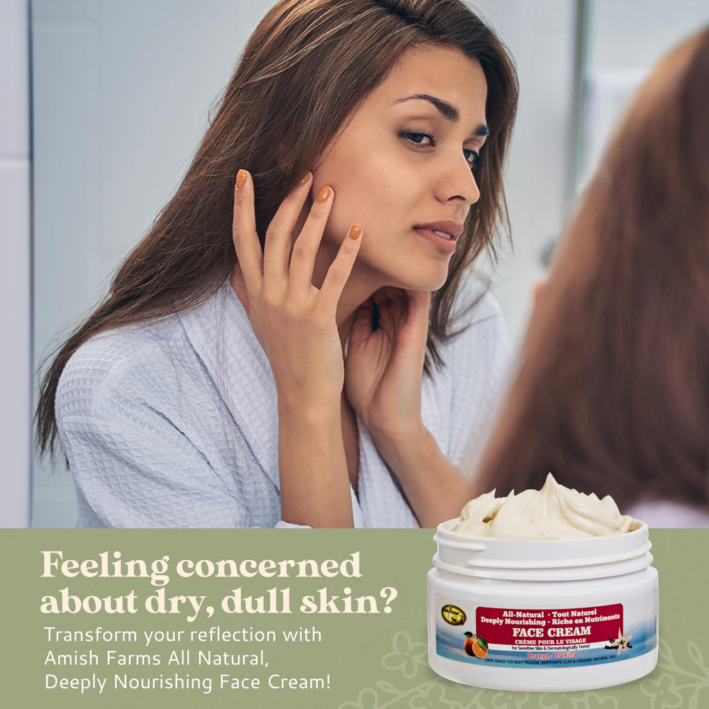 Amish Farms 50g jar is travel friendly for skincare on the go