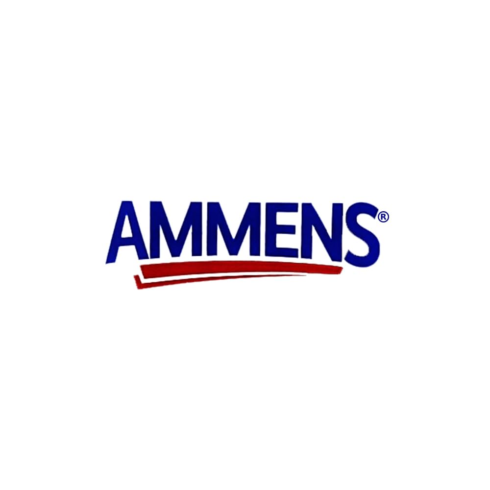 AMMENS Powder Shower Fresh scent visible in bottle communicates a clean aroma.