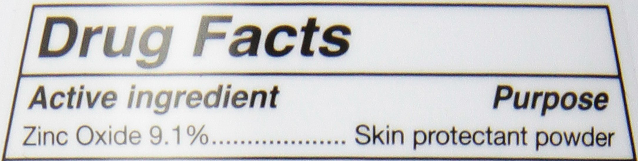 Close-up of Ammens Shower Fresh powder texture and soothing scent