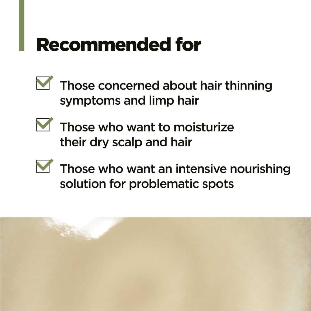 AMOS PROFESSIONAL Botanic Calm Scalp Serum with rosemary highlights invigorating scalp care.
