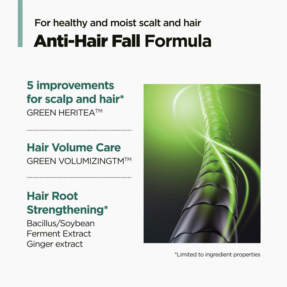 Voluminous, bouncy hair at the roots after washing with AMOS PROFESSIONAL