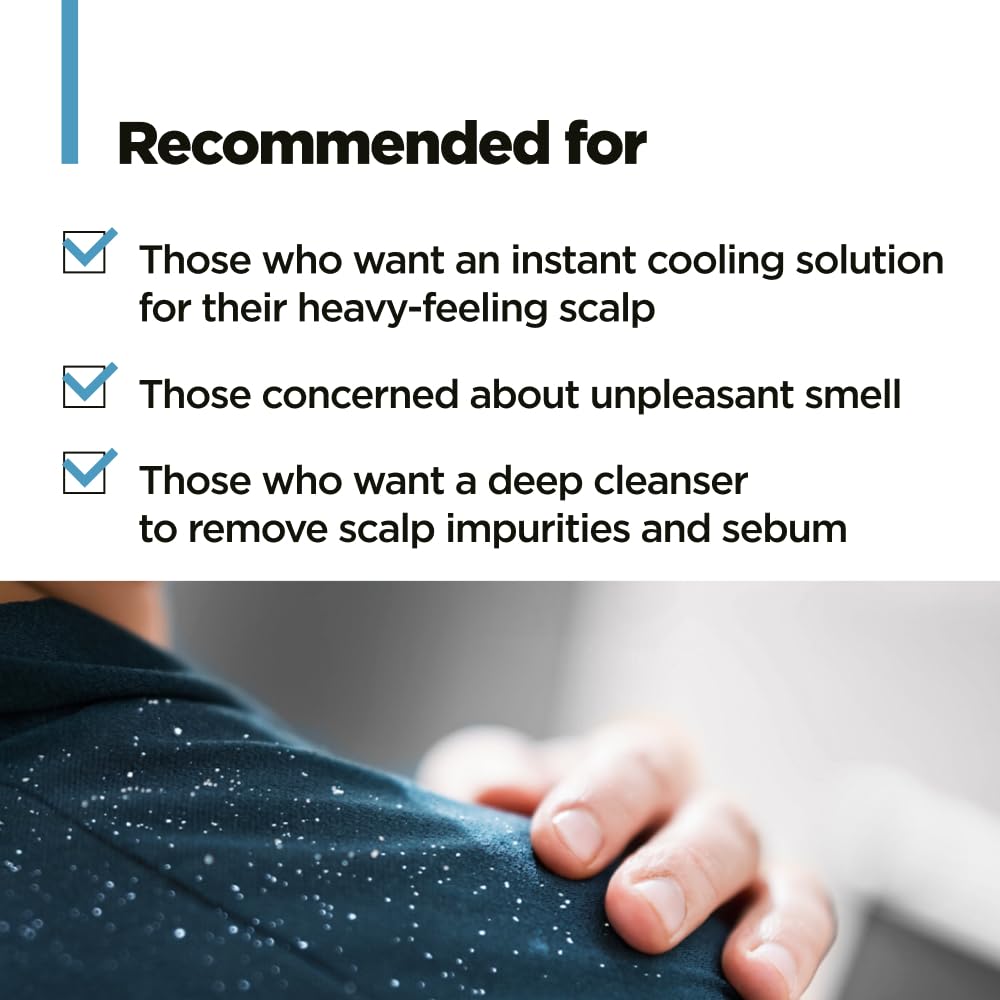 AMOS PROFESSIONAL Pure Smart Shampoo targets dandruff for a cleaner scalp.