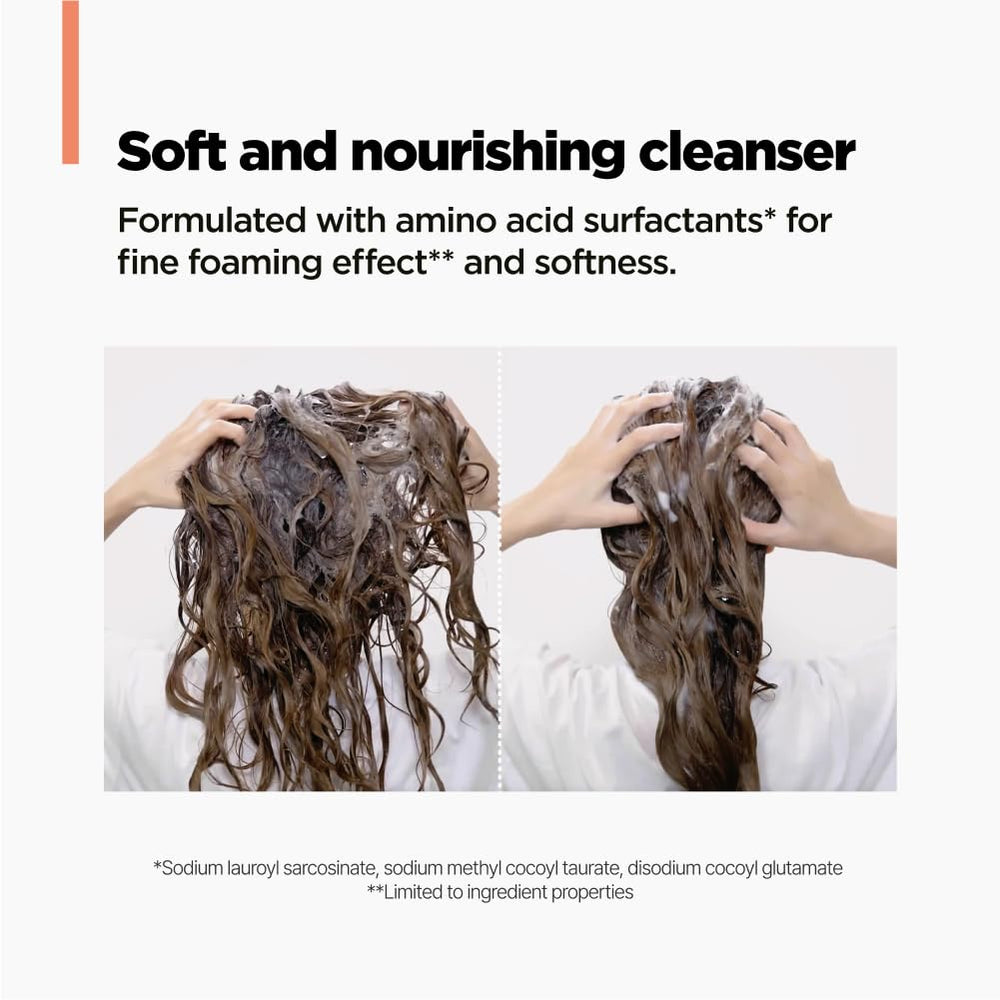 AMOS PROFESSIONAL Repair Cica Shampoo on bathroom shelf as part of care ritual