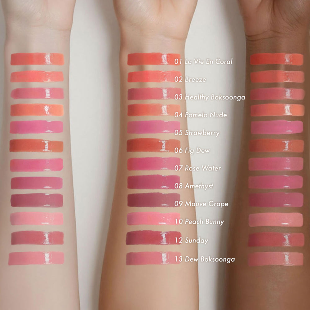 Amuse Seoul Daisy Flower Dew Tint vegan-certified packaging.