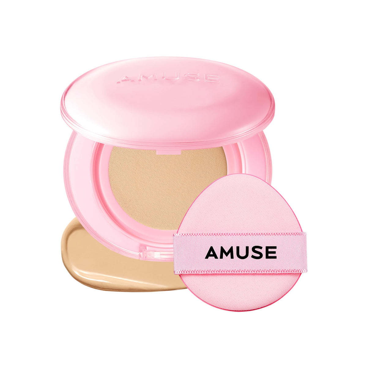 Amuse Seoul Dew Power Cushion 02 Healthy bottle glows with hydration