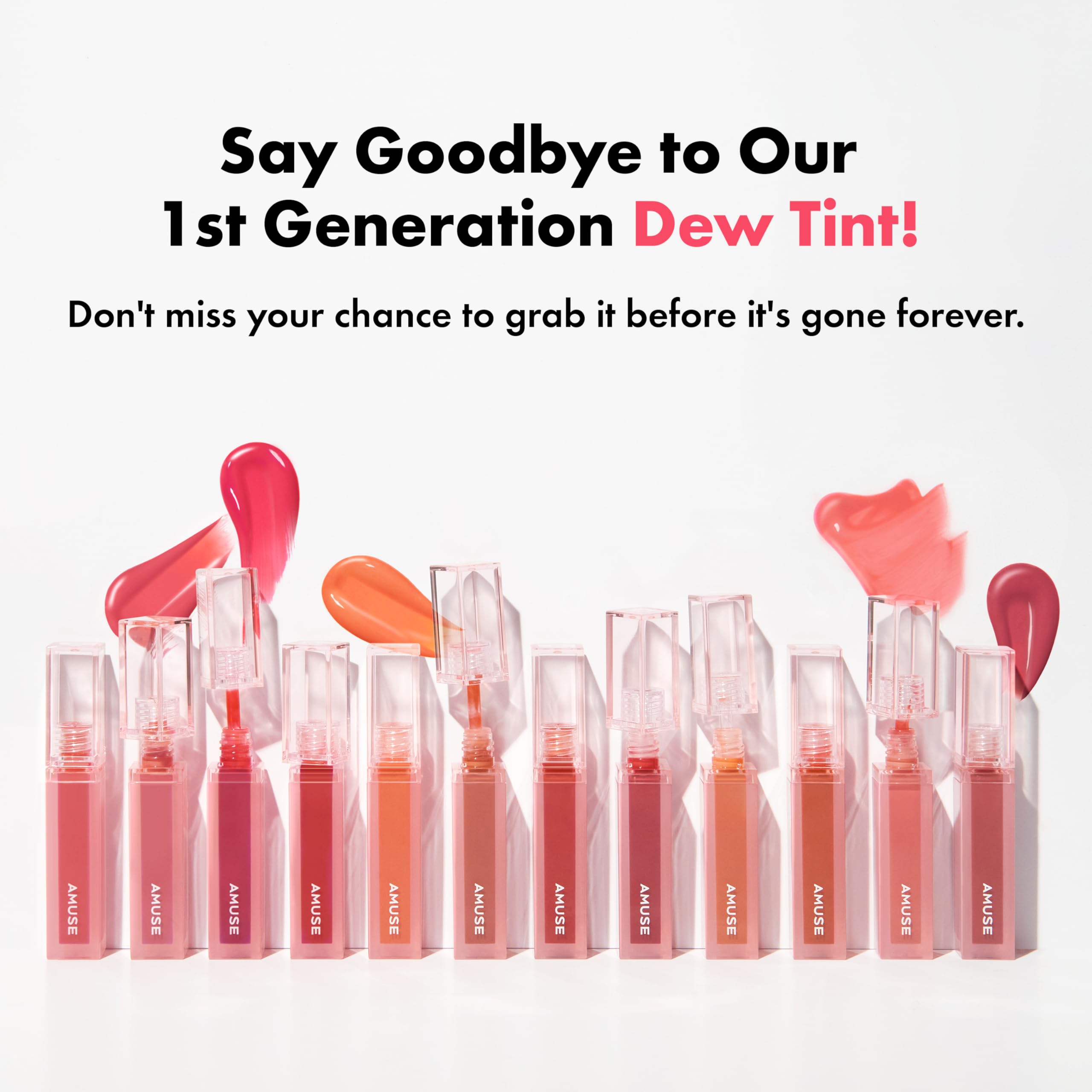 Amuse Seoul Dew Tint 06 Fig Dew lips close-up showcasing moisturizing shine.