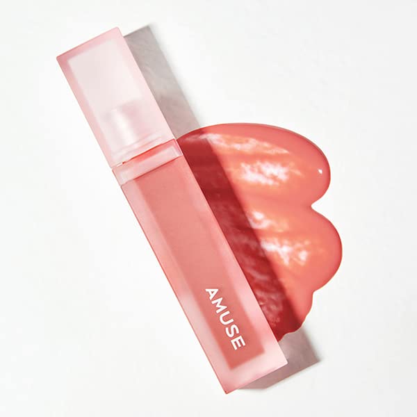 Amuse Seoul Dew Velvet 05 Seouler glow on cheek shows natural radiance.