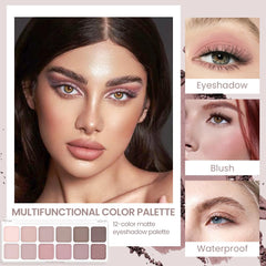 AMY'S DIARY row of shades highlights nude tones for base makeup