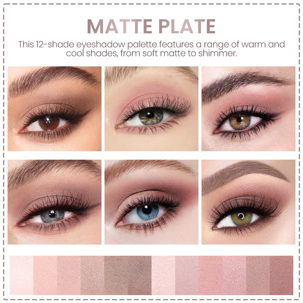 AMY'S DIARY swatches on skin reveal rich pigment for bold or soft looks
