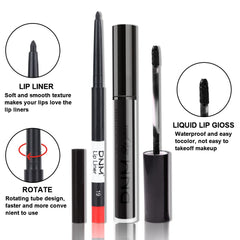 AMY'S DIARY lip liner pencil close-up highlights precise definition for the lips.