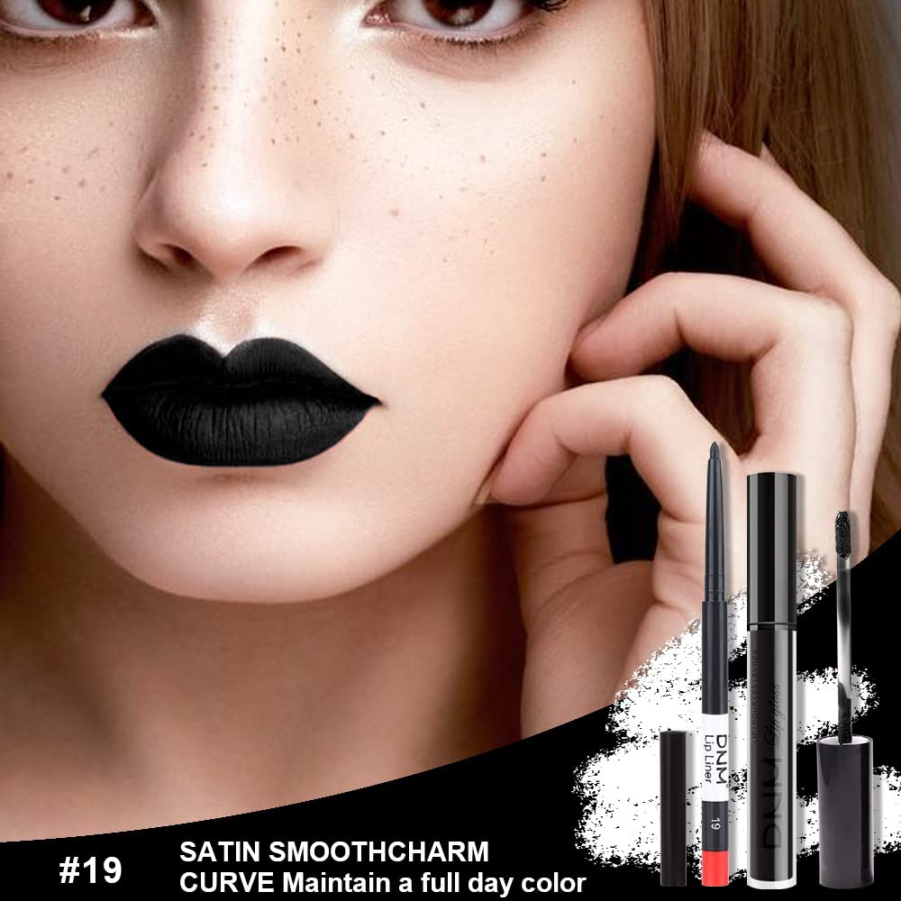 AMY'S DIARY matte lip stain swatches display rich color and long wear potential.