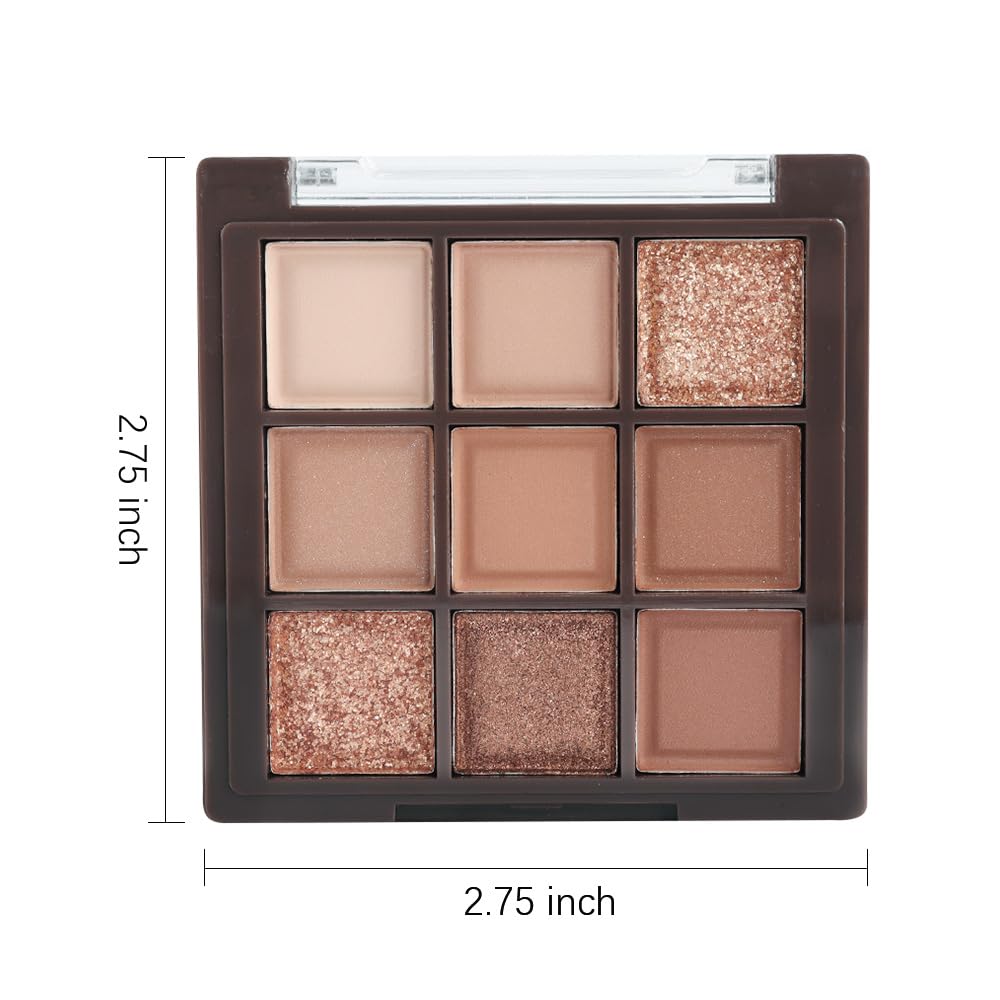 AMY'S DIARY Rose Gold Palette neutral tones ideal for natural to smoky looks.