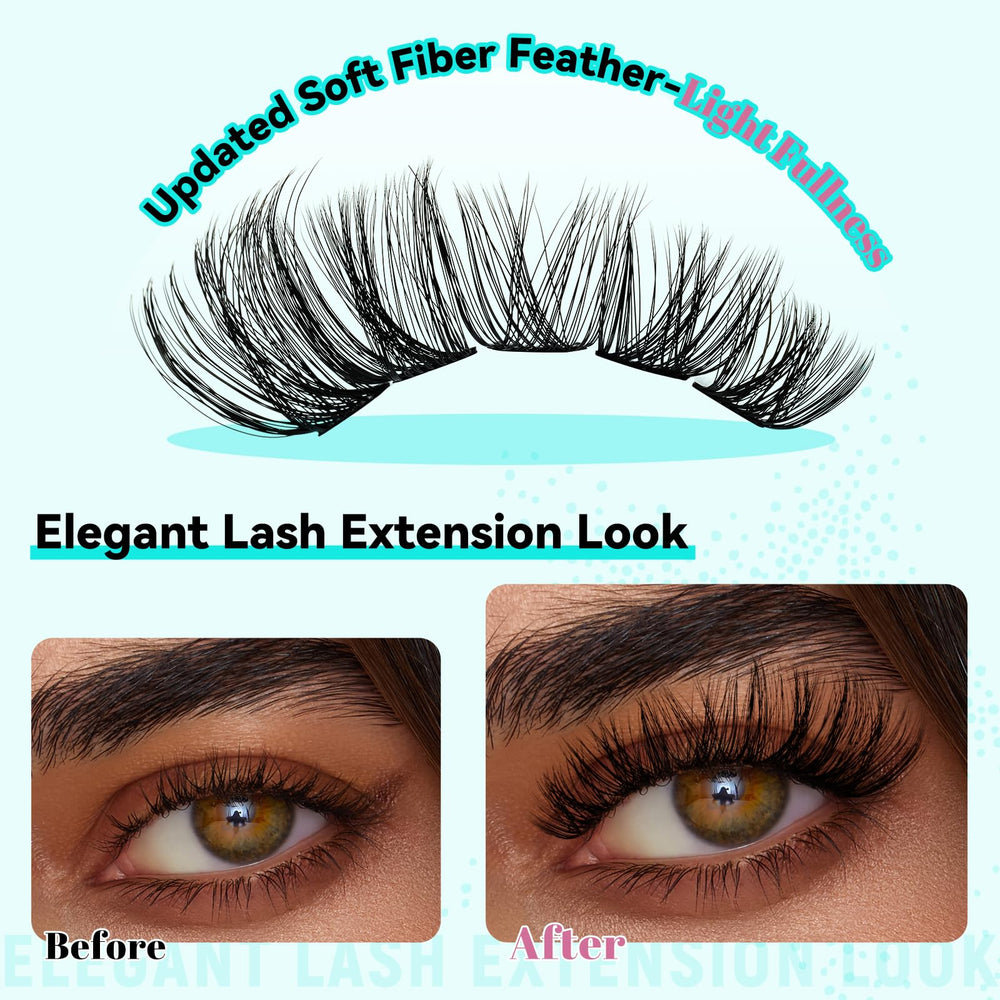 AMZGIRL 144 lash clusters 10-18mm for versatile styling