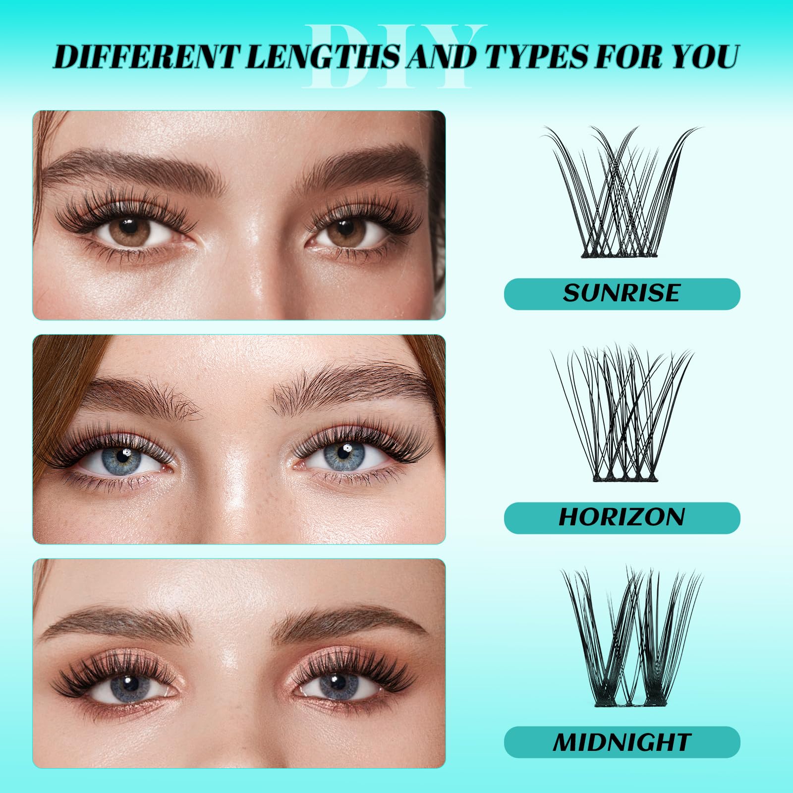AMZGIRL LASH at home extension setup for quick, salon-like results
