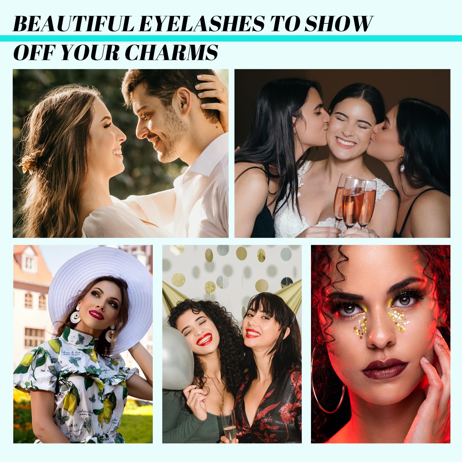 AMZGIRL eyelash kit setup at home for convenient daily wear.