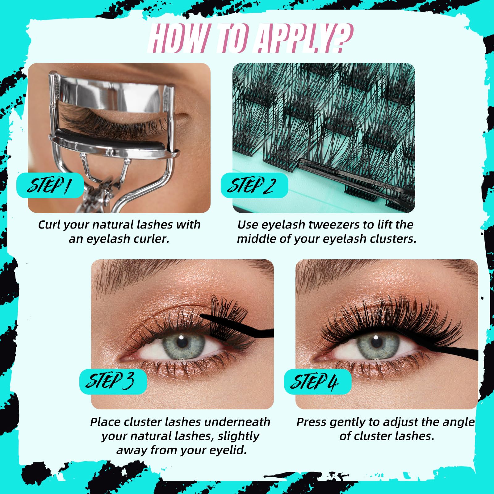 AMZGIRL Eyelash Extension Remover in action for gentle removal