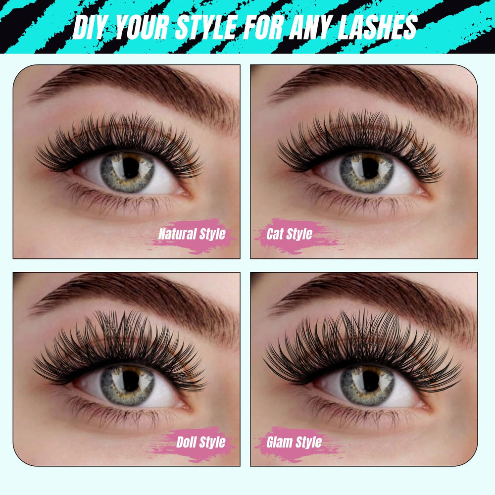 AMZGIRL Home Beauty Setup with compact lash kit