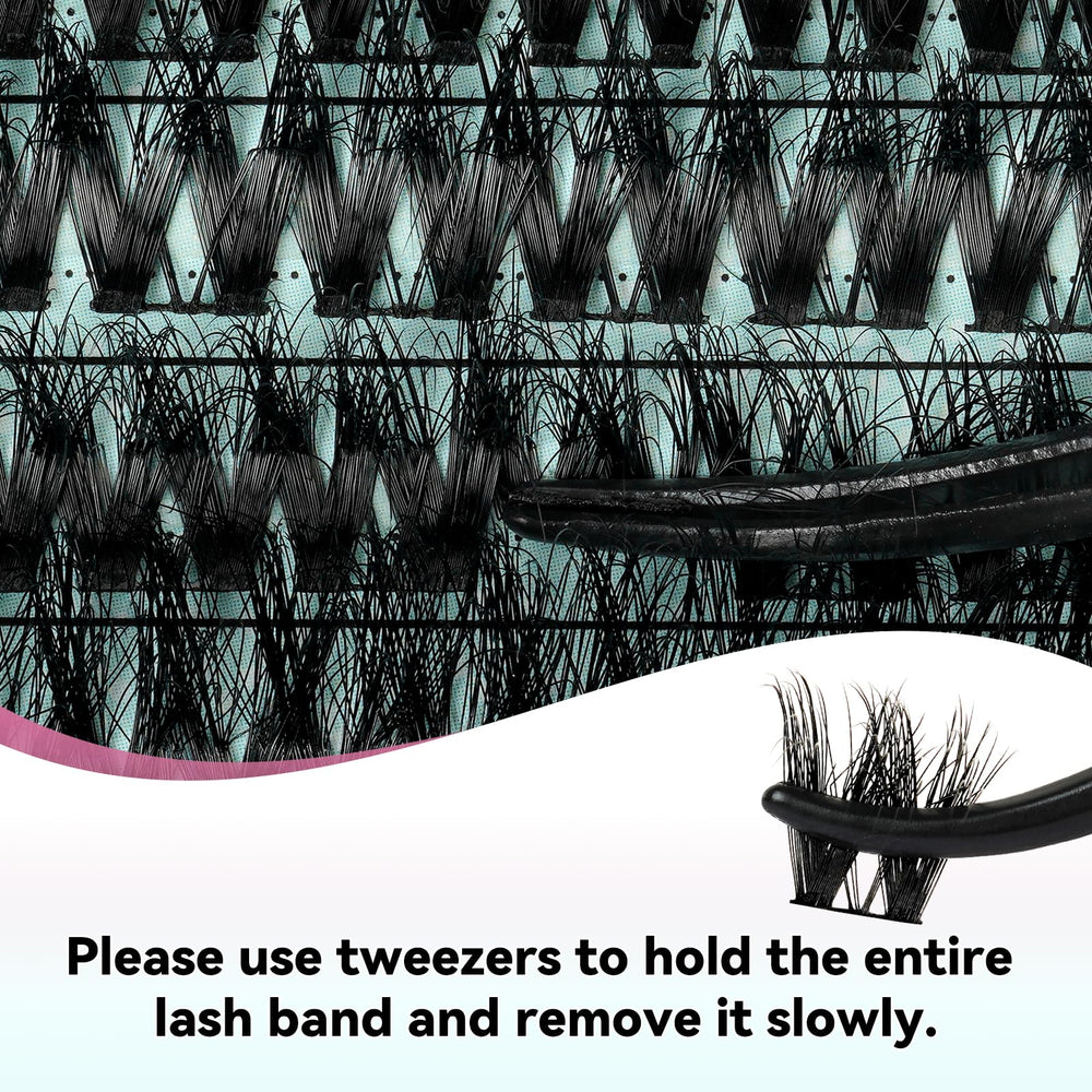 AMZGIRL LASH 10-18mm lengths kit for mixed-length styling